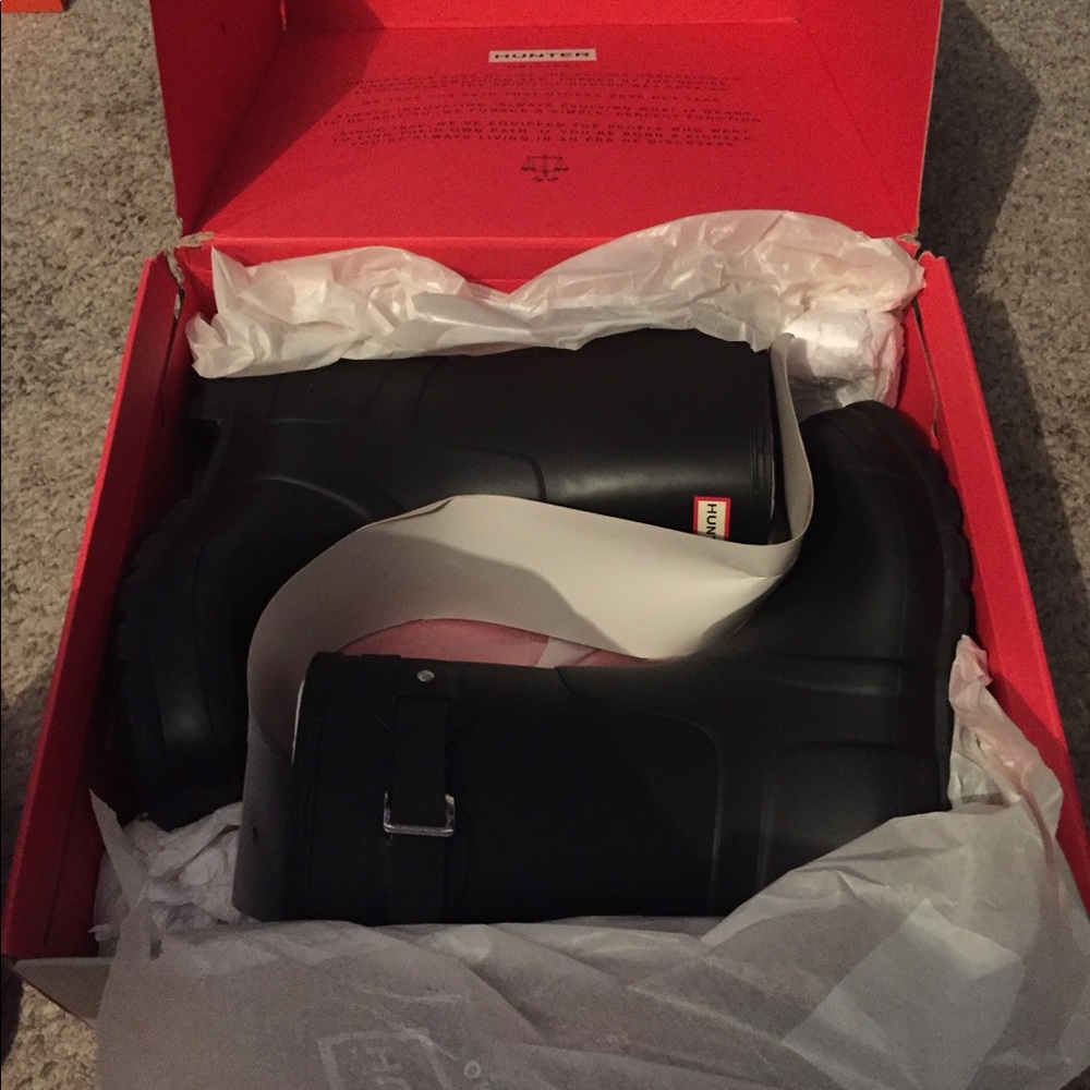 Men’s original short hunter rain boots